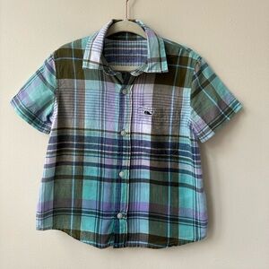 Vineyard Vines Kids Plaid Shirt
